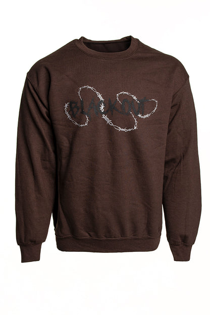 Barbedwire Blackout sweater voorkant